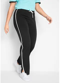 Trikotbukse av bomull med stretch (2-pack), bonprix