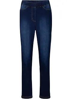 High Waist jeggings i lett, elastisk termo-materiale med komfortlinning., bonprix