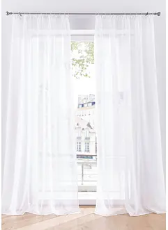 Gardin med fin struktur (1 stk.), bonprix