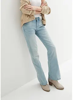 Bootcut jeans Mid Waist, stretch, bonprix