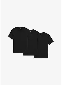 T-shirt med V-hals (3-pack), bonprix