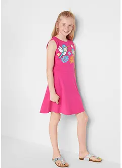 Jerseykjole i økologisk bomull (3-pack), bonprix