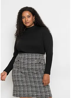 Minikjole i lett viskosemiks, bonprix