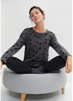 Oversized pyjamas med leggings, bonprix