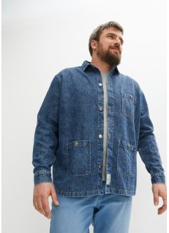 Jeans-skjortejakke, John Baner JEANSWEAR