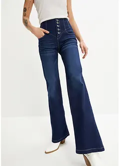 Jeans med sleng, med resirkulert polyester, bonprix