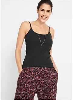 Singlet i 100% bomull (3-pack), bonprix