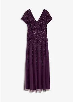 Kjole med paljetter, bonprix