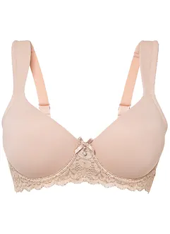 Vattert BH med polstrede stropper, bonprix