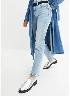 Straight-jeans High Waist, Low Stretch, bonprix