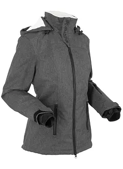 Outdoor-funksjonsjakke med teddyfleece, vanntett, bonprix
