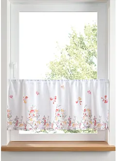 Gardinkappe med blomsterprint, bonprix