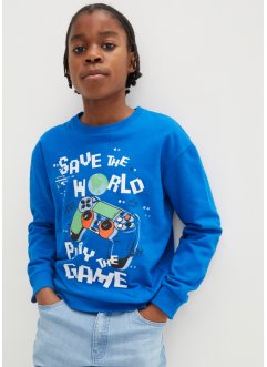 Sweatshirt av økologisk bomull for barn, bpc bonprix collection