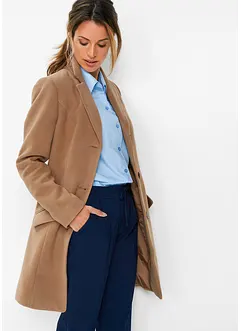 Kåpe i blazer-look, bonprix