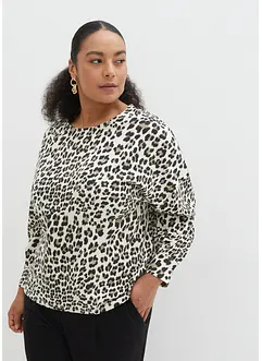 Sweatshirt i lang modell, bonprix