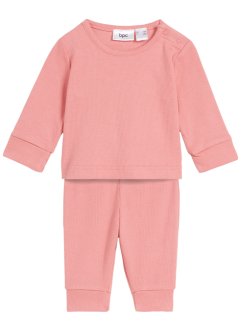 Langermet genser og leggings av økologisk bomull til baby (2-delt sett), bpc bonprix collection