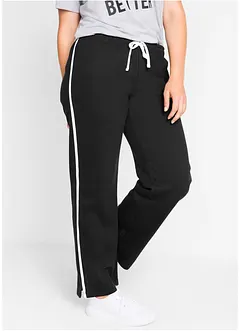 Sweatbukse av ren, fast bomull (2-pack), bonprix