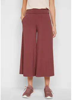 Loungewear culotte med vide ben, bonprix