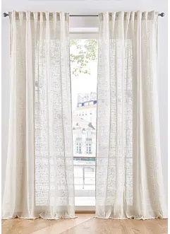 Gardin med struktur, i flere størrelser (1-pack), bonprix