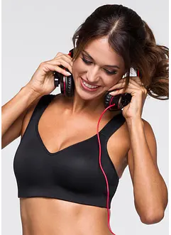 Trenings-BH med middels støtte, bonprix
