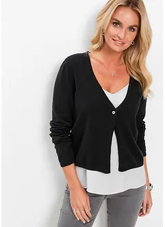 Stilren cardigan, bonprix