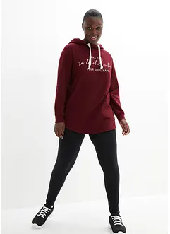 Joggedress med lang sweatshirt og leggings (2-delt sett), bonprix