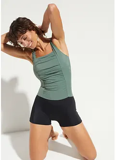 Badedrakt med ben, bonprix