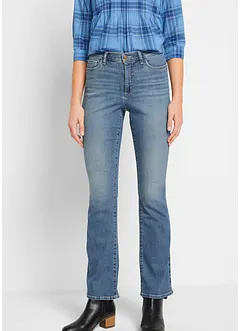 Bootcut-jeans Mid Waist, økologisk bomull,, bonprix
