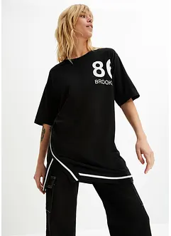 Oversized topp i myk viskosemiks, bonprix