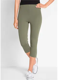 Capri-leggings i smal modell (2-pack), bonprix