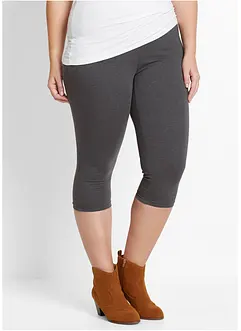 Capri-leggings i smal modell (2-pack), bonprix