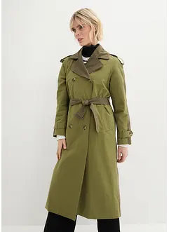 Tofarget trenchcoat, bonprix