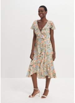 Crinkle-kjole med volanger, bpc selection