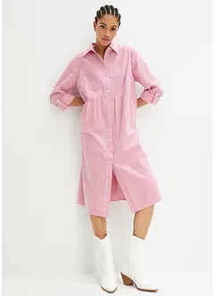 Skjortekjole med stripemønster, bonprix