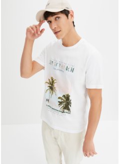 T-skjorte med fotoprint av økologisk bomull, bpc bonprix collection