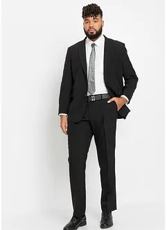 Dress (4-delt sett): Blazer, bukse, skjorte, slips, bonprix