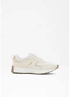 Sneakers med metallic-detaljer, bonprix