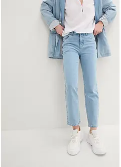 Straight-jeans Mid Waist, Cropped, bonprix