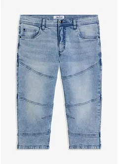 Regular Fit 3/4-jeans med stretch, Straight, bonprix