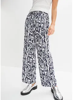 Pull on-bukse i lett viskose, bonprix