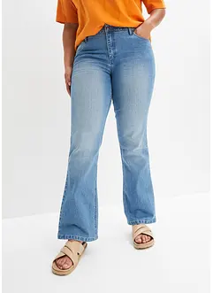 Flared-jeans Mid Waist, stretch, bonprix