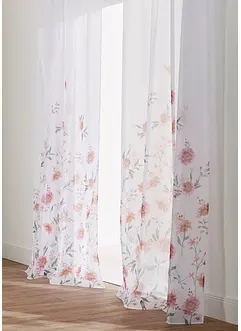 Gardin med blomsterprint (1-pack), bonprix