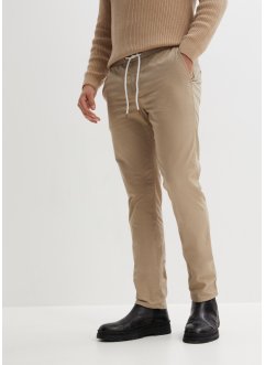 Slim Fit slip on-bukse med stretch, Straight, bpc bonprix collection