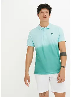 Poloshirt, kort arm, av økologisk bomull med fargegradering, bonprix