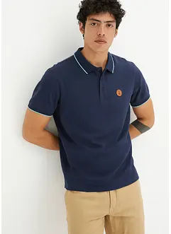 Poloshirt, kort arm, av økologisk bomull, bonprix