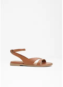 Sandal i skinn, bonprix