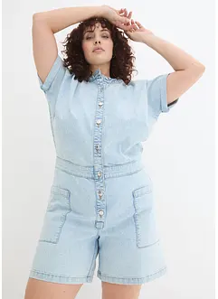 Kort denim-jumpsuit, John Baner JEANSWEAR