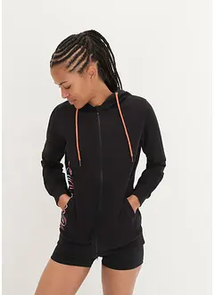 Sweatjakke med hette, bonprix