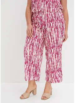 Slip on-bukse med print, bonprix