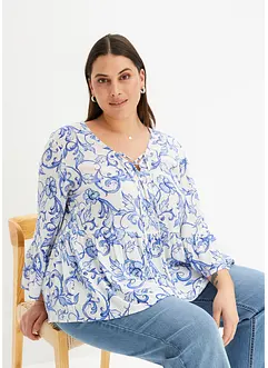 Tunikabluse med print, bonprix